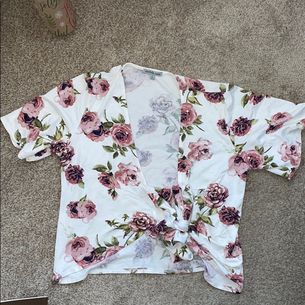 🌸 Charlotte Russe Wrap Around Shirt 🌸